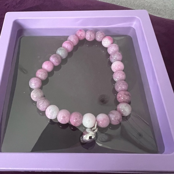 Pink Beaded Bracelet - Picture 2 of 4